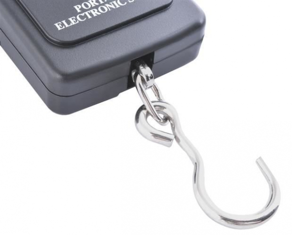 Cantar digital de mana,portabil capacitate de masurare 40 kg,precizie 10 gr - Negru [8]