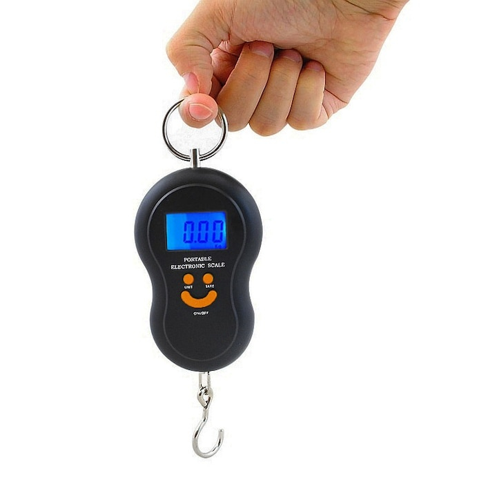 Cantar digital pentru bagaje, greutate maxima 40 kg, functii TARE si HOLD – precizie si confort in orice calatorie [2]