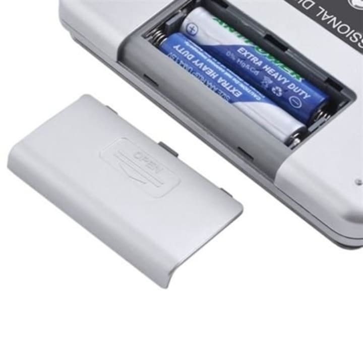 Cantar electronic de bucatarie cu inalta precizie, display LCD iluminat, functie TARA, otel inoxidabil, 2000 g, argintiu [2]