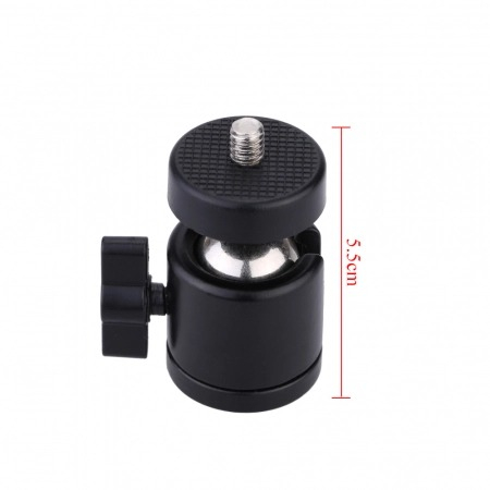 Cap reglabil tip bila,rotativ 360 grade, pentru trepied,monopied, filet universal 1/4 [5]