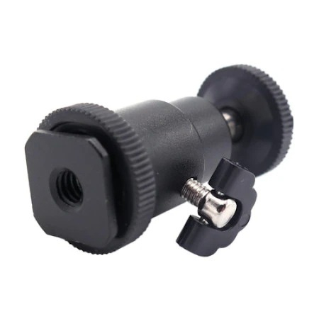 Cap patina rotativ 360 grade cu filet universal 1/4,atasare pe trepied,monopied,camere video [2]