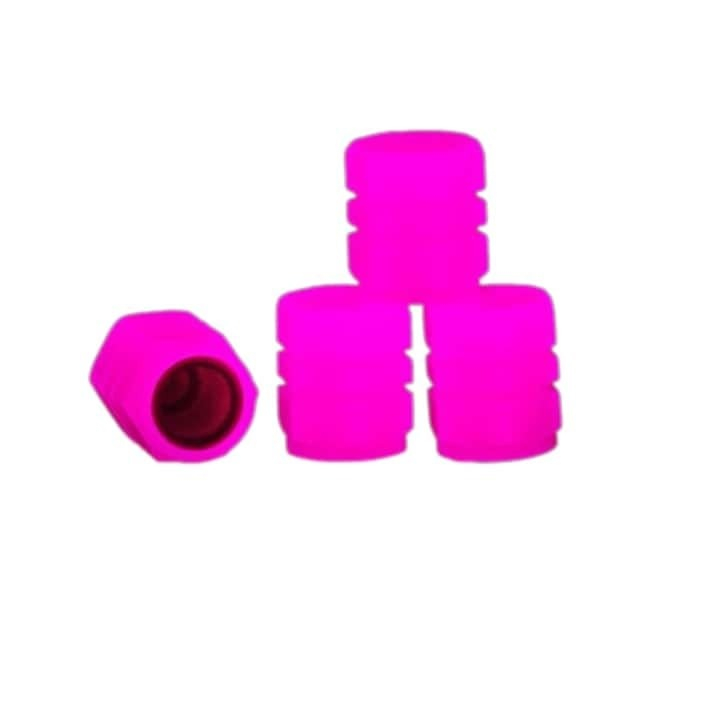 Capace fosforescente universale pentru supape cauciucuri, valve auto si moto, din ABS – Protectie si efect luminos noaptea [8]