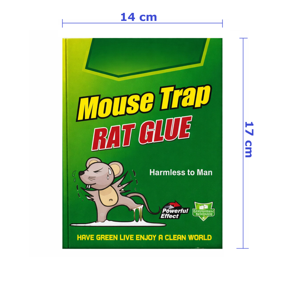 Capcana adeziva pentru soareci tip carte, lipici puternic, fara miros, non-toxica, utilizare usoara interior/exterior [4]