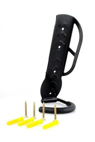 Carlig pentru depozitarea bicicletei pe perete, suport universal din otel cu protectie pentru janta, capacitate 25 kg [4]