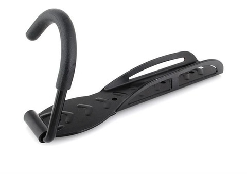 Carlig pentru depozitarea bicicletei pe perete, suport universal din otel cu protectie pentru janta, capacitate 25 kg [5]