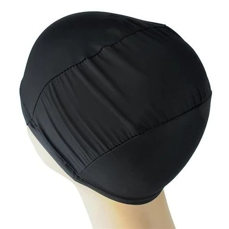 Casca pentru inot,material moale,cauciu,latex,impermeabila,unisex - Negru [2]