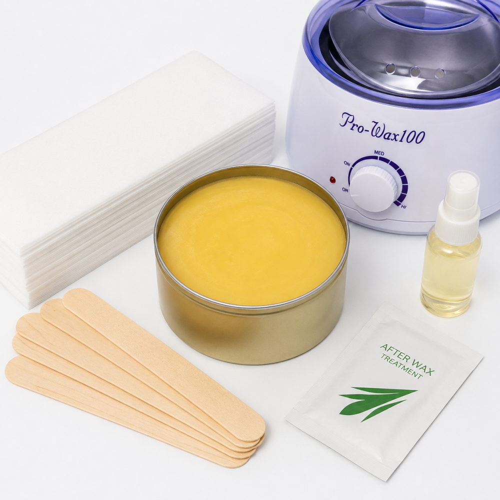 Ceara depilatoare naturala 250 g, pentru incalzire si utilizare profesionala sau acasa, indepartare eficienta a parului nedorit [5]