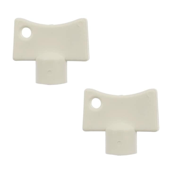 Cheie universala pentru aerisit calorifere, din plastic, 21 x 18 x 10 mm, cap tip fluture [5]