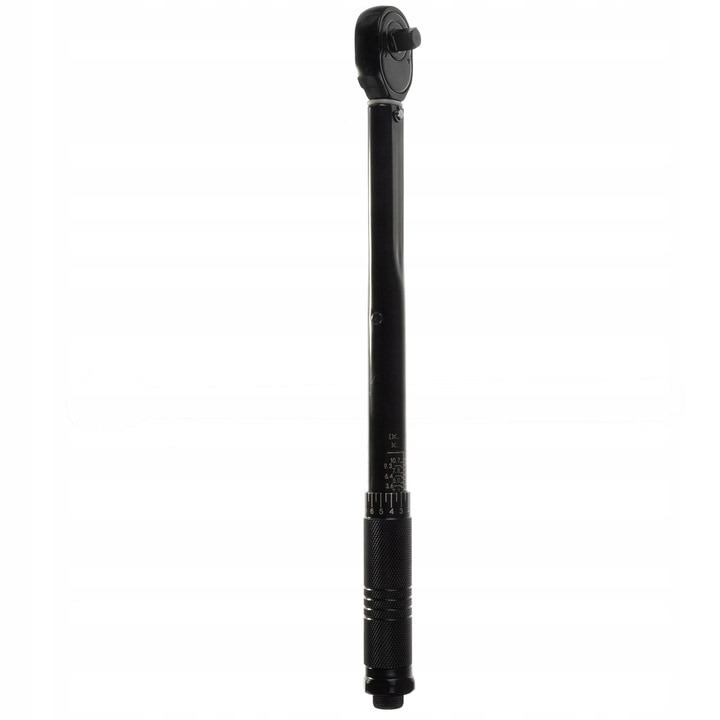 Cheie dinamometrica, dimensiune 3/8, otel, cuplu 7-112 Nm, lungime reglabila 34.5- 37 cm, cutie inclusa [3]