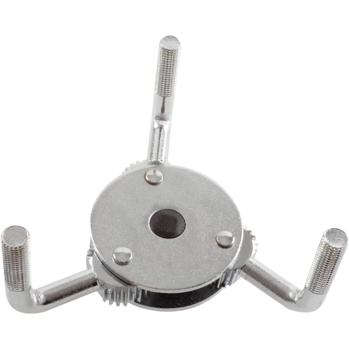 Cheie pentru filtrul de ulei, universala, 3 brate, metalica, argintie [5]