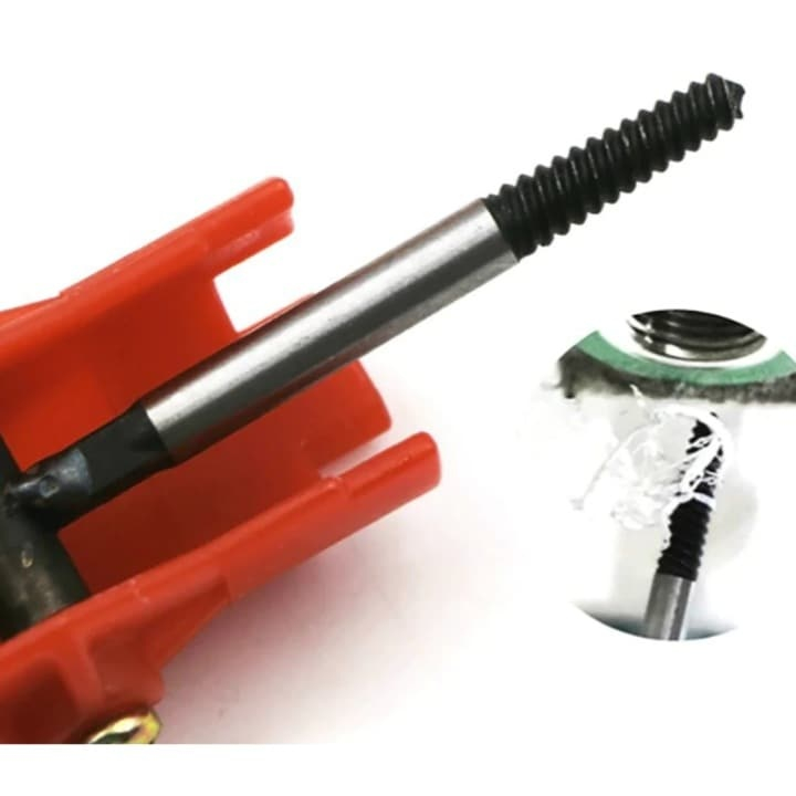 Cheie universala instalatii sanitare reglabila, montaj baterii si chiuvete, ergonomica, plastic si otel, rosie 25 cm [11]