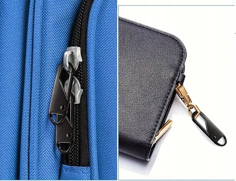 Cheita universala pentru fermoar, accesoriu reparatie fermoar pentru valize, rucsacuri, haine, jachete si corturi, negru [4]