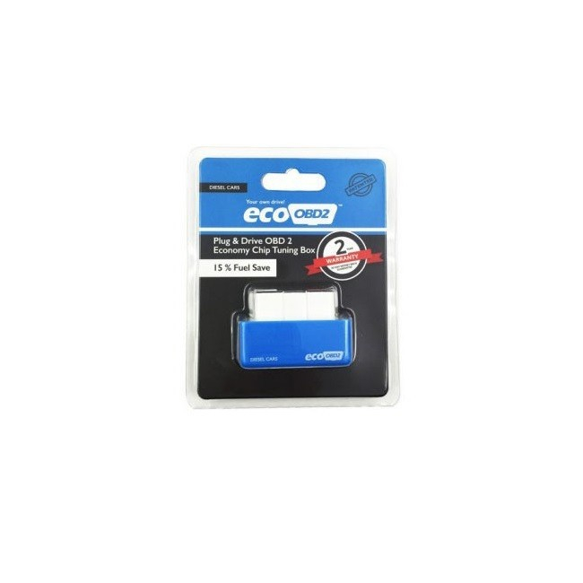 Chip tuning box ECO OBDII pentru reducerea consumului de motorina cu maxim 15% - Albastru [5]