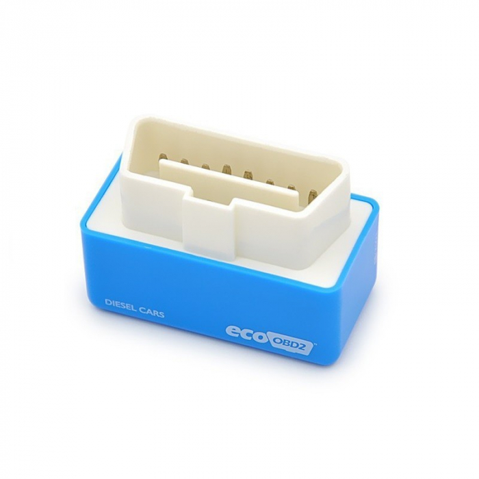 Chip tuning box ECO OBDII pentru reducerea consumului de motorina cu maxim 15% - Albastru [4]