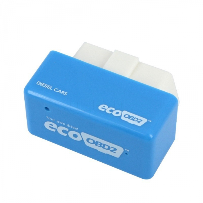 Chip tuning box ECO OBDII pentru reducerea consumului de motorina cu maxim 15% - Albastru [2]