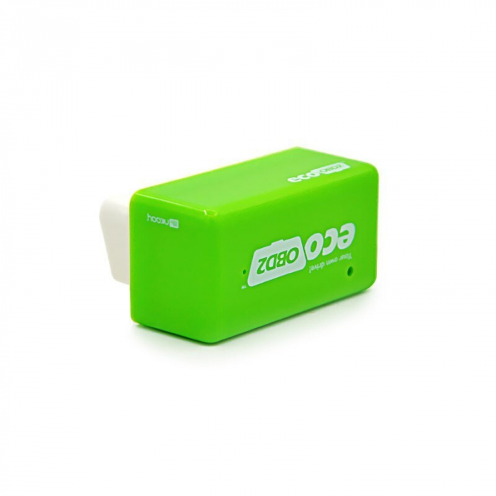 Chip tuning box ECO OBDII pentru reducerea consumului de benzina cu maxim 15% - Verde [2]