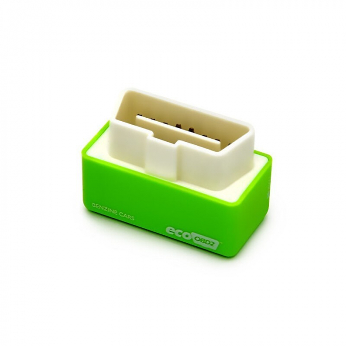 Chip tuning box ECO OBDII pentru reducerea consumului de benzina cu maxim 15% - Verde [4]