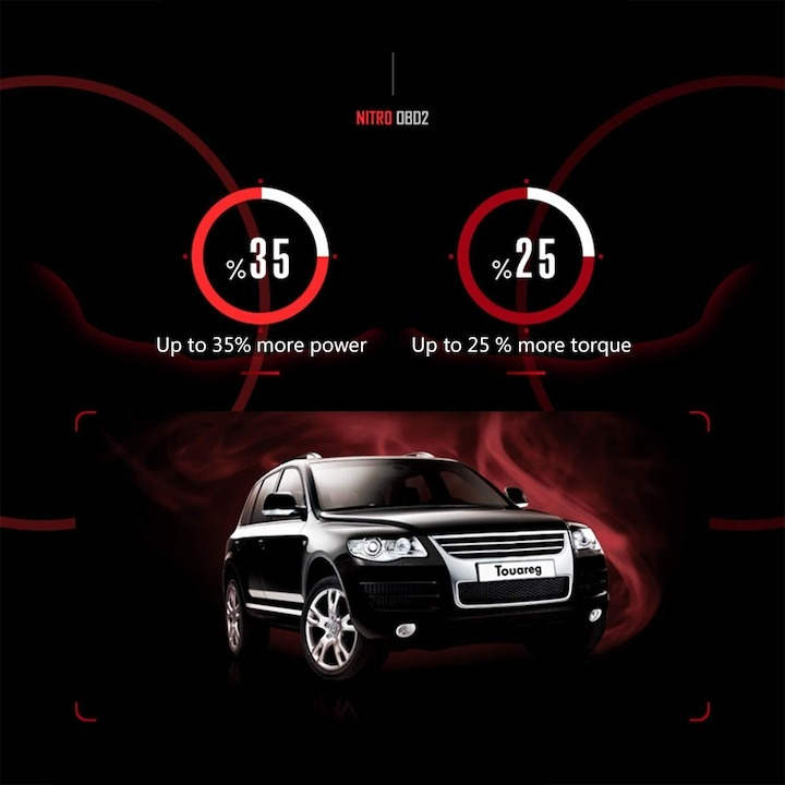 Chip tuning Super OBD2, crestere putere cu 35% si cuplu cu 25% pentru motoarele diesel - Rosu [5]