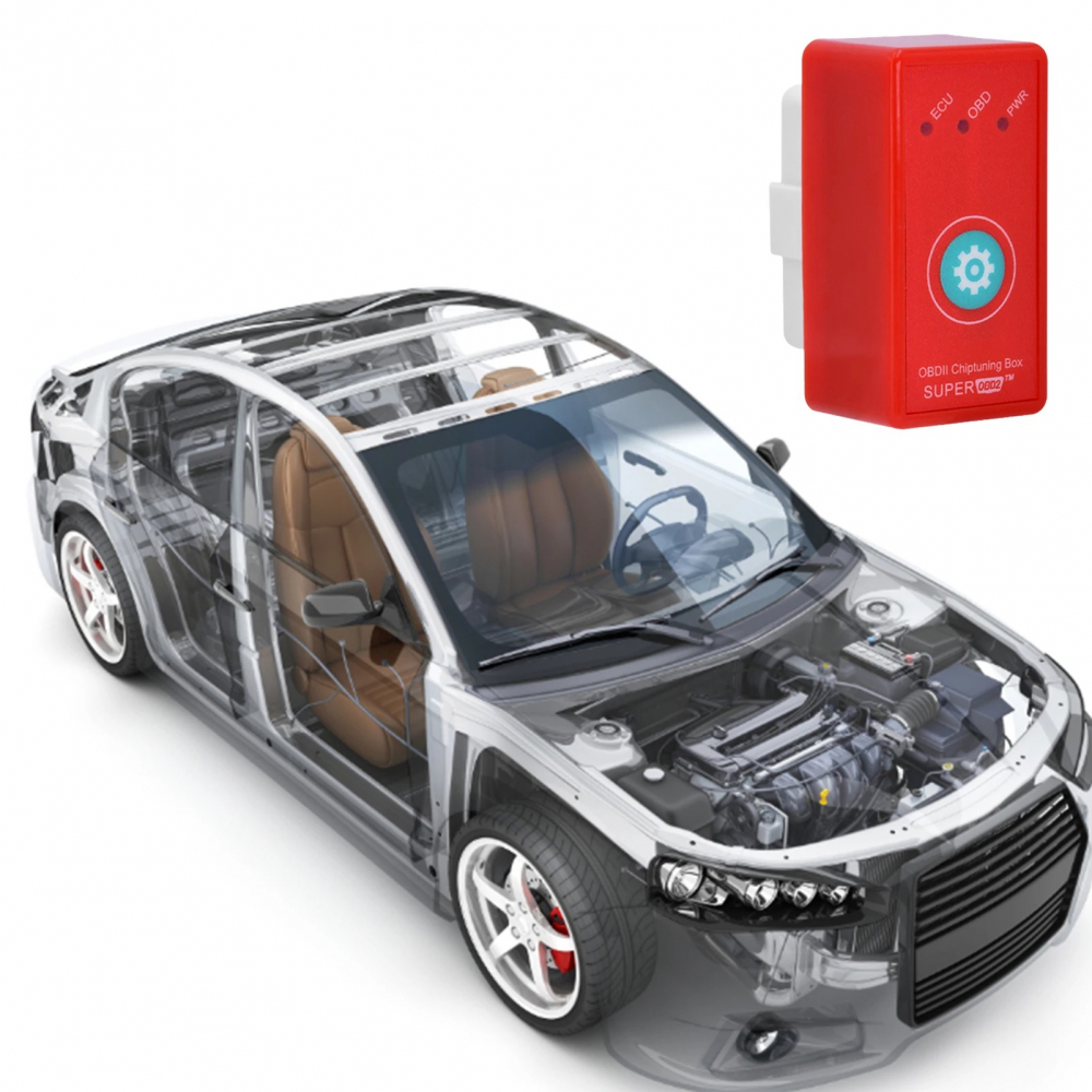 Chip tuning Super OBD2, crestere putere cu 35% si cuplu cu 25% pentru motoarele pe benzina - Galben [9]
