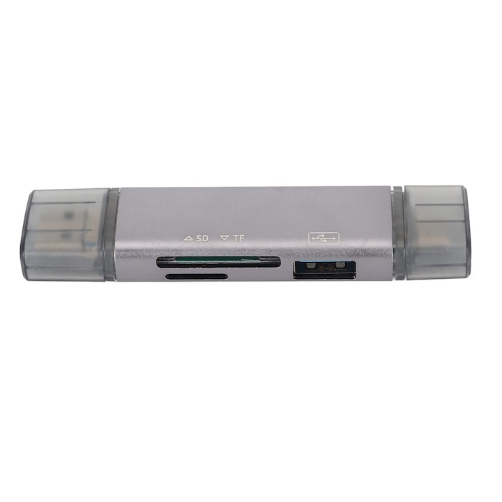 Cititor de carduri multifunctional 6in1, viteza de transfer ridicata 3.0 - Gri [4]
