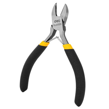 Cleste cu tais lateral, otel carbon, 125 mm, negru [6]