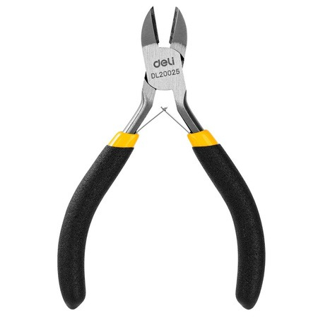Cleste cu tais lateral, otel carbon, 125 mm, negru [1]