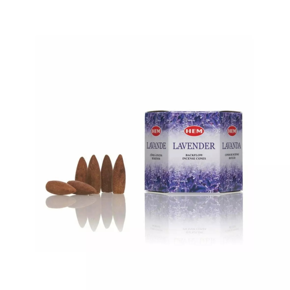 Conuri parfumate aromaterapie lavanda backflow 40 buc, relaxare, improspatare aer, meditatie si ambient calm [4]