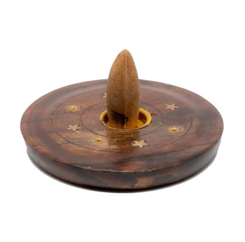 Conuri parfumate aromaterapie vanilie backflow 40 buc, 25 mm, relaxare, improspatare aer, meditatie si efect cascada [8]