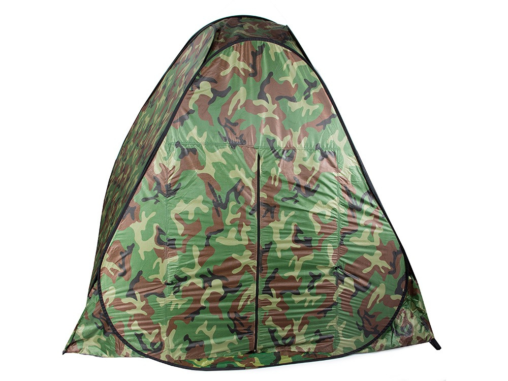 Cort camping pentru 4 persoane, 200 x 200 x 130 cm, cu husa, impermeabil, model camuflaj [2]