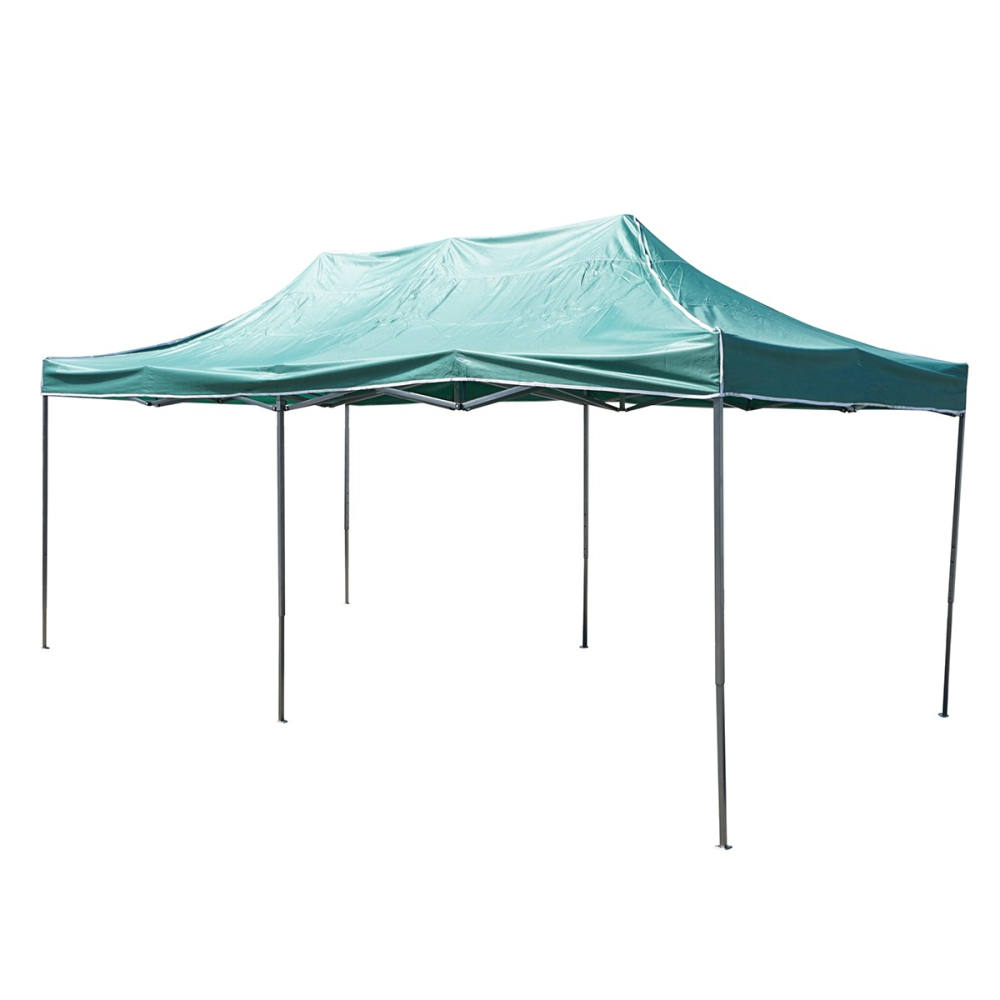 Cort tip pavilion, cadru metalic, pliabil, inaltime reglabila, verde, 3x6 m [5]