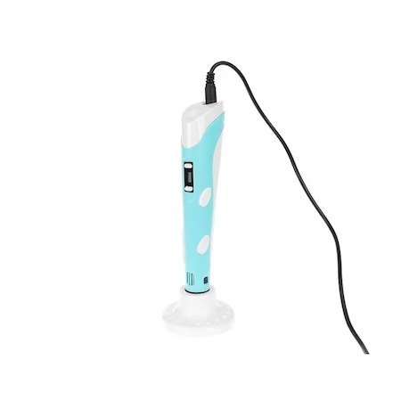 Creion 3D pentru realizare obiectelor in spatiu 3D cu 155 m filament inclus - Albastru [4]