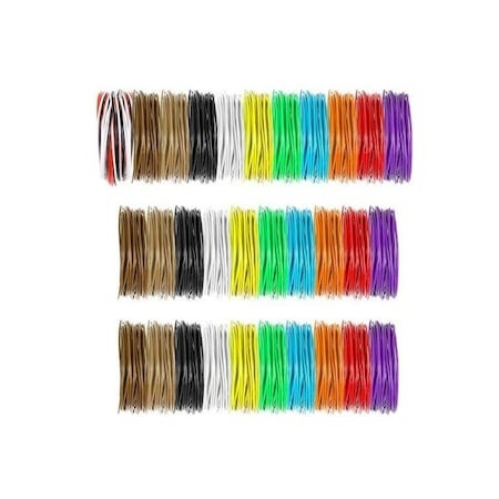 Creion 3D pentru realizare obiectelor in spatiu 3D cu 155 m filament inclus - Roz [5]
