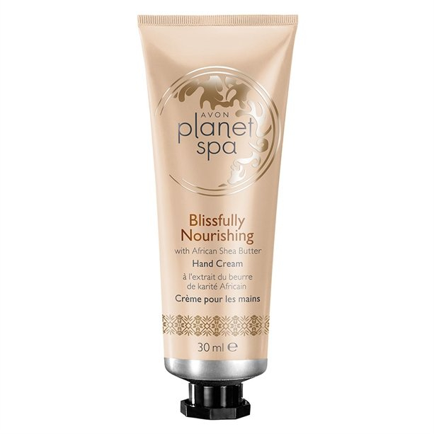 Crema hidratanta pentru maini cu unt de shea, 30 ml, pentru piele normala, hranire profunda, catifelare si absorbtie rapida, Avon Planet Spa [3]