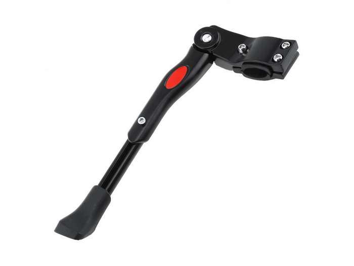 Cric universal de biciclete cu clema de fixare, aliaj de aluminiu, suruburi incluse - Negru [6]