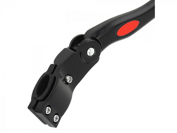 Cric universal de biciclete cu clema de fixare, aliaj de aluminiu, suruburi incluse - Negru [7]