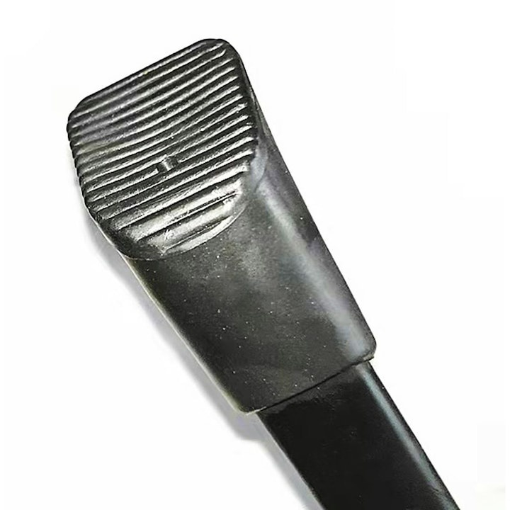 Cric universal reglabil pentru bicicleta, aluminiu, picior anti-alunecare, inaltime 26–30 cm, negru [3]