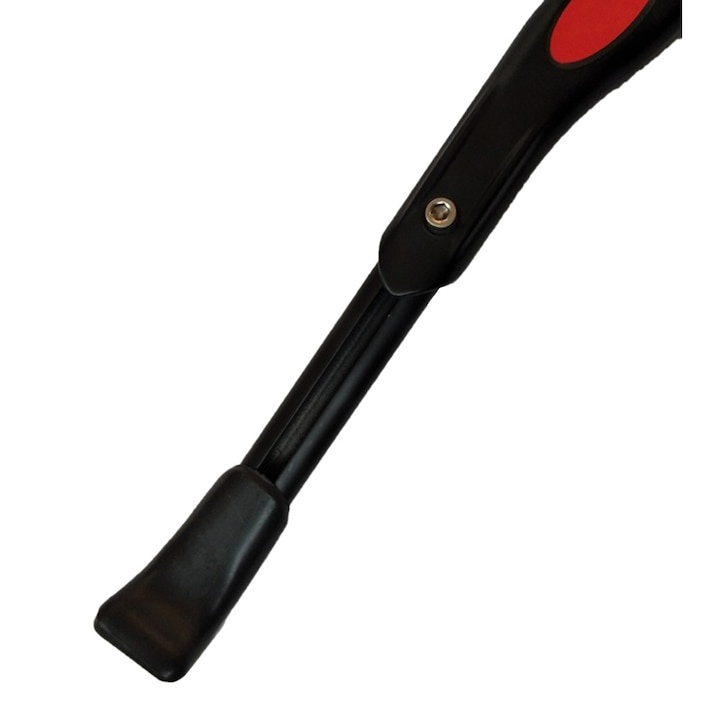 Cric universal reglabil pentru bicicleta, aluminiu, picior anti-alunecare, inaltime 26–30 cm, negru [2]