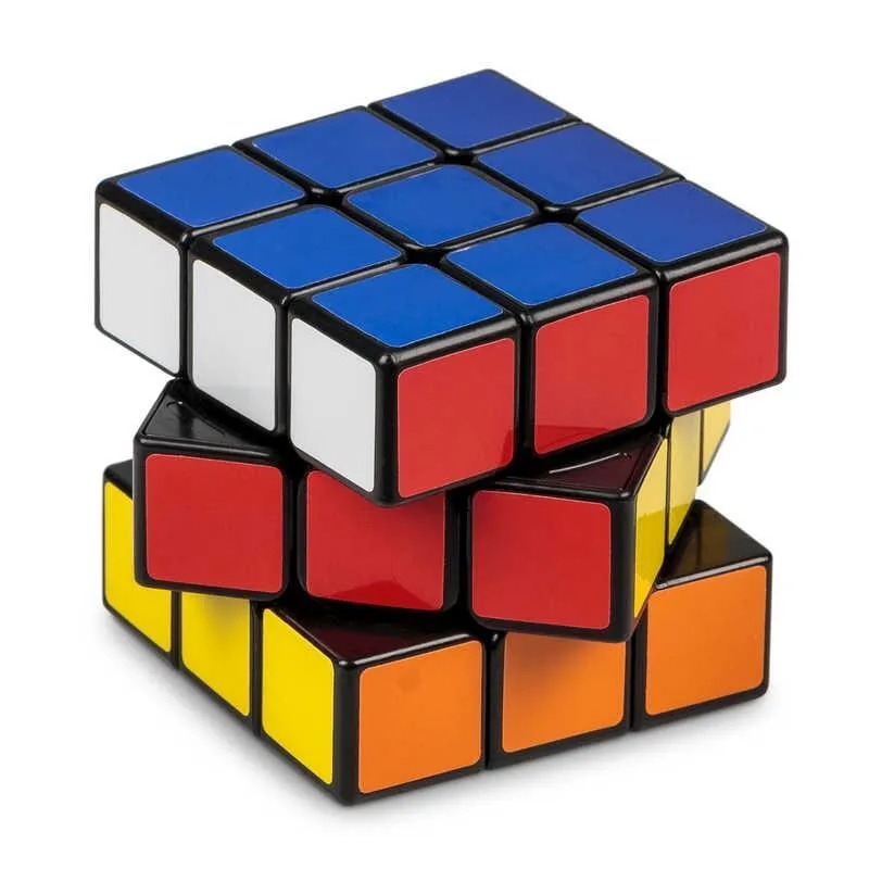 Cub magic Speed Cube 3x3, 6 x 6 x 6 cm, joc de inteligenta profesional, ABS, multicolor, pentru copii si adulti, +6 ani [3]