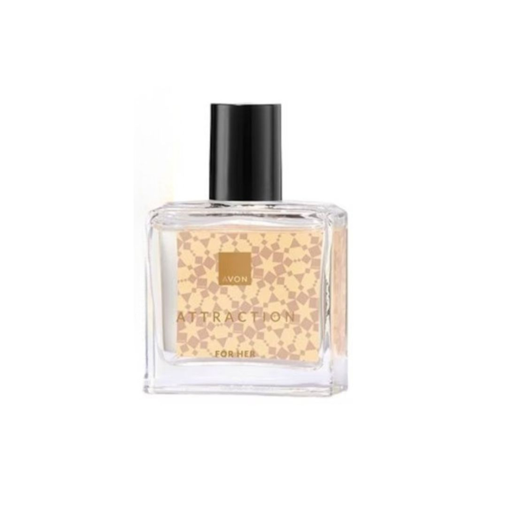 Cutie cadou Love Forever cu 12 trandafiri de sapun si apa de parfum Avon Attraction pentru femei 30 ml, cadou elegant si rafinat [2]