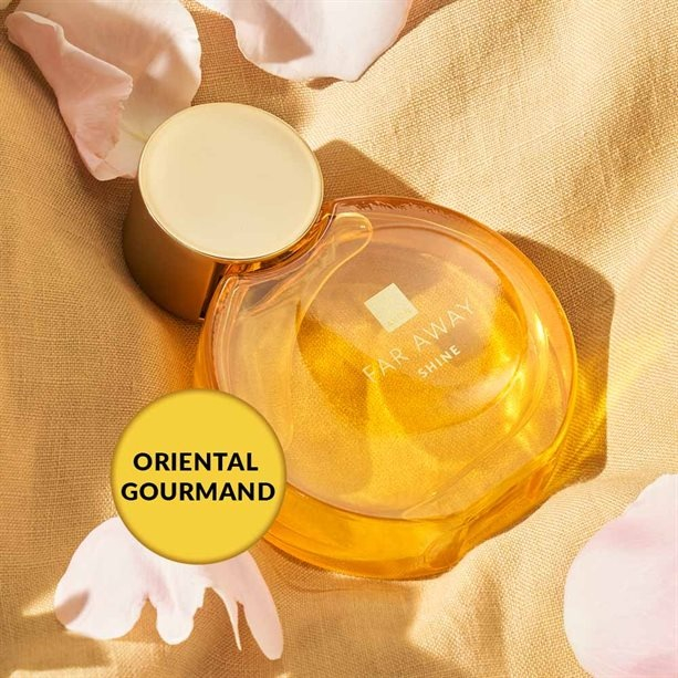 Cutie cadou Love Forever cu 12 trandafiri de sapun si apa de parfum Avon Far Away Shine pentru femei 50 ml, cadou elegant si rafinat [10]