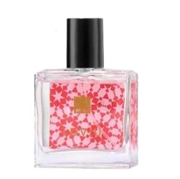 Cutie cadou Love Forever cu 12 trandafiri de sapun si apa de parfum Avon Lov u pentru femei 30 ml, cadou elegant si rafinat [2]
