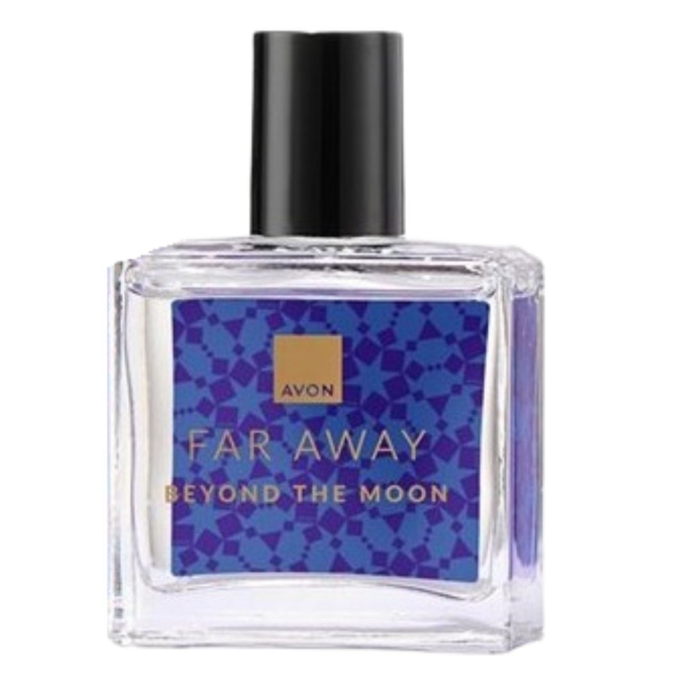 Cutie cadou Love Forever cu 12 trandafiri de sapun si parfum Avon Far Away Beyond the Moon pentru femei 30 ml, cadou elegant si rafinat [2]