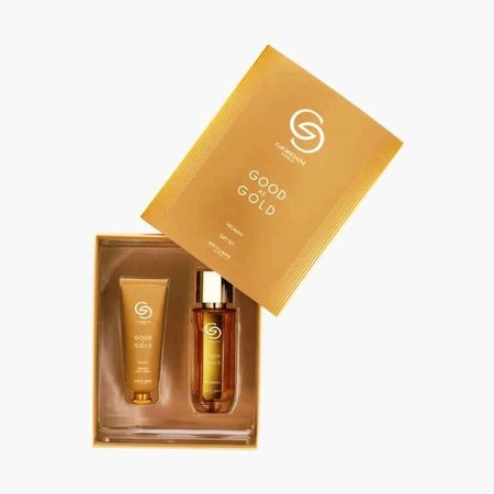Cutie cadou pentru Ea Giordani Gold Good as Gold (parfum 50 ml,crema maini 50) [2]