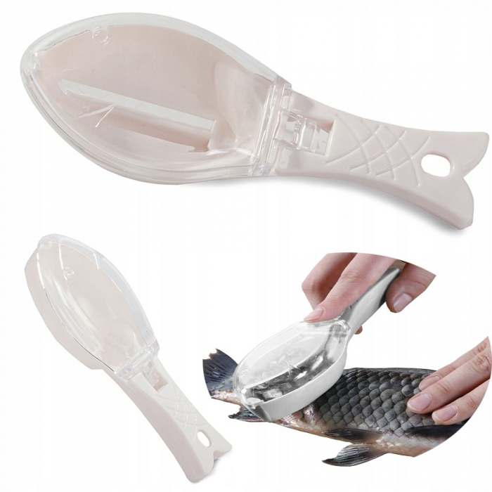 Cutit razator universal pentru curatarea solzilor de peste - Turcoaz [2]