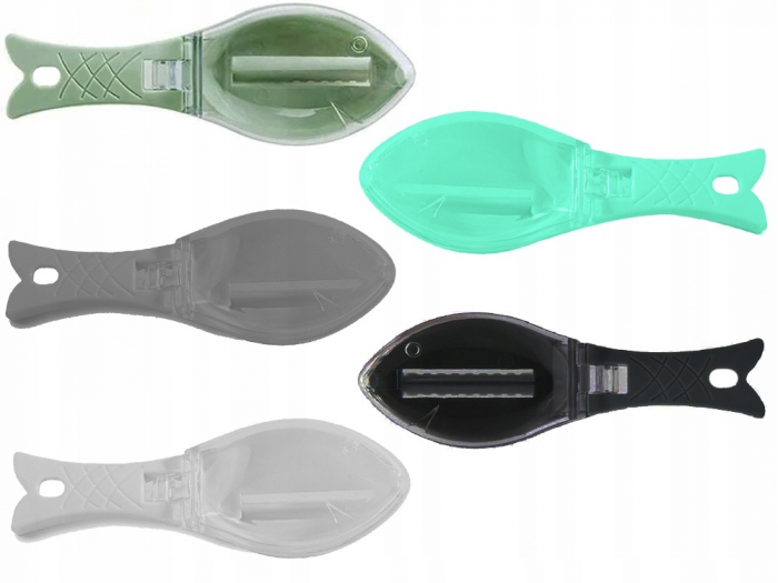 Cutit razator universal pentru curatarea solzilor de peste - Turcoaz [7]