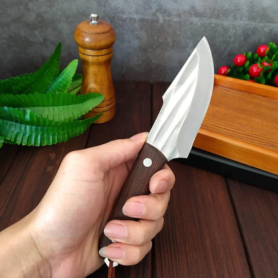 Cutit supravietuire, vanatoare, lama fixa 21 cm, otel inoxidabil, teaca de protectie inclusa [9]