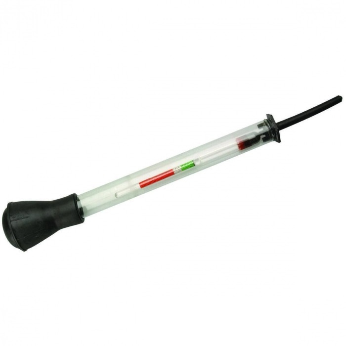 Densimetru electrolit pentru verificarea acumulatorilor auto, Negru [2]