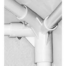 Pavilion de gradina,curte,evenimente 3x3m cu accesorii de montare incluse - Alb   [4]