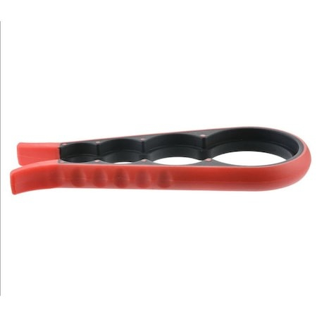 Desfacator de capace universal, pentru borcane si sticle de marimi diferite, 22.5x10 cm - Portocaliu [5]