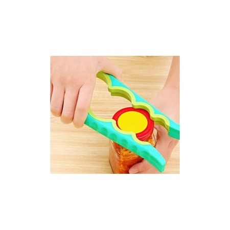 Desfacator de capace universal, pentru borcane si sticle de marimi diferite, 22.5x10 cm - Verde [3]